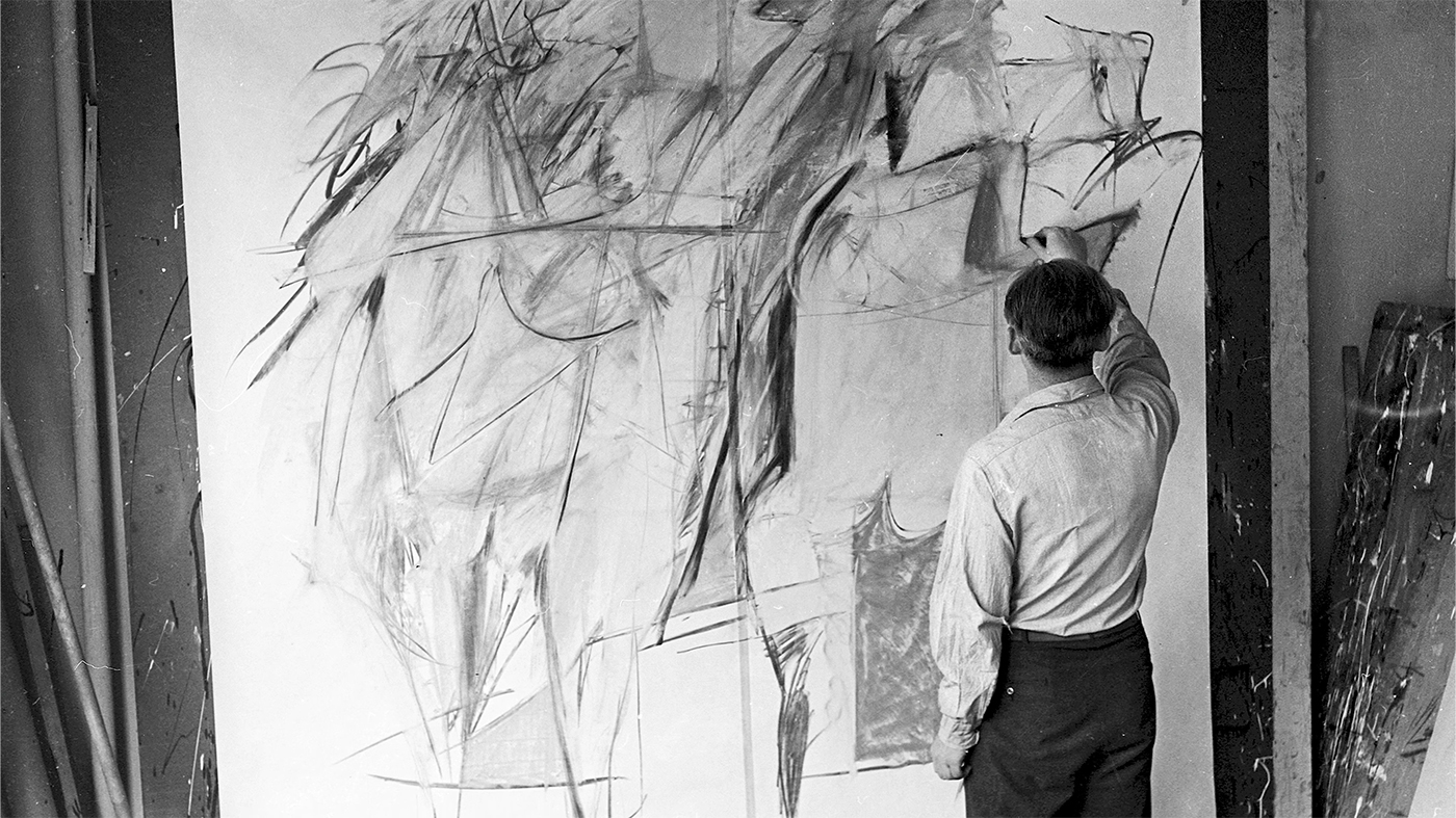 Still from Willem de Kooning Drawing