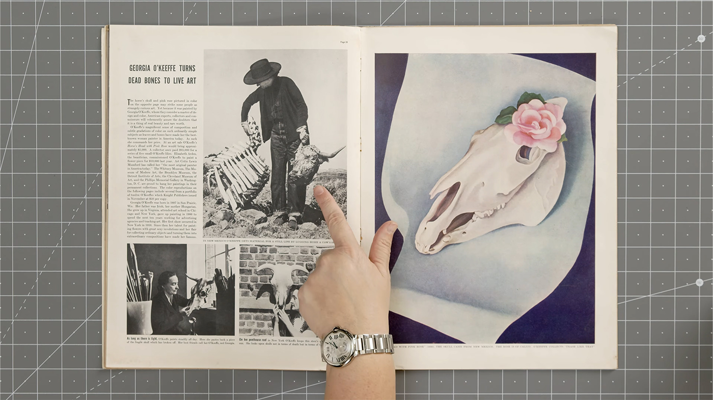 Still from Georgia O’Keeffe: “My New Yorks”